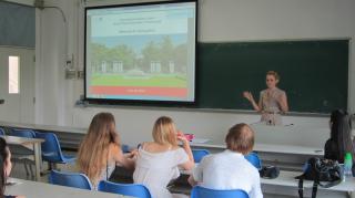 Daria Lisalia, from Moldova, delivered a brilliant Chinese speech on Cantonese Culture and life in Guangzhou.
