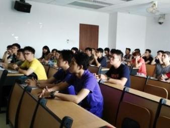 The Students listening carefully