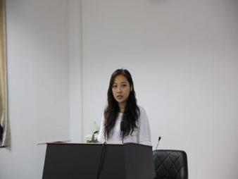 Chinese Language Lecturer Chi Mengsu Made a Speech Chinese Language Lecturer Chi Mengsu Made a Speech