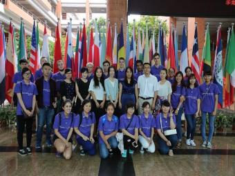 All the Members of International Summer Camp and Teachers Taking a Photo All the Members of International Summer Camp and Teachers Taking a Photo