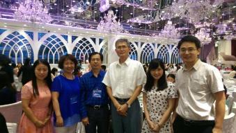SIE Representatives taking photo with Professor Chen and Professor Sun SIE Representatives taking photo with Professor Chen and Professor Sun