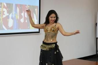 Dance performance by Lili from Kazakhstan